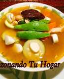 Caldo de pollo tlalpeño de mi cocina y a mi estilo💖