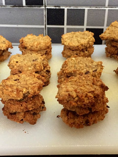 Foto resep Chewy Banana Oat Cookies
