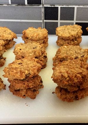 Foto resep Chewy Banana Oat Cookies