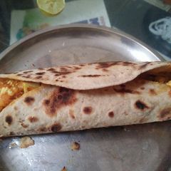 Leftover Chapati Frankie A picture of Leftover Chapati Frankie.
