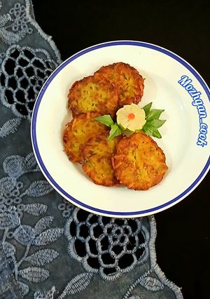 عکسی از دستور کتلت با عطر ریحان خشک