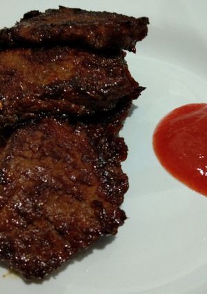 Foto resep Steak Daging Simple Home Made Punya