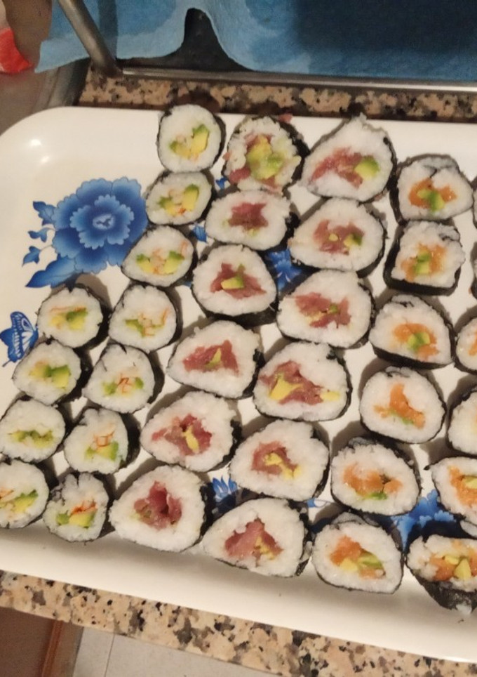 Una foto de Sushi