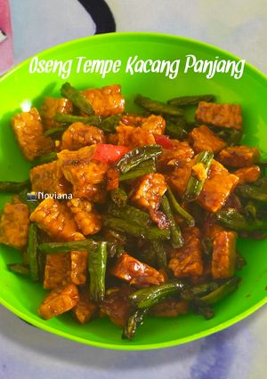 Foto resep Oseng Tempe Kacang Panjang