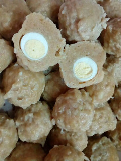 Foto resep Pentol ayam isi telur puyuh