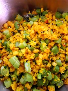 பீன்ஸ் பருப்பு உசிலி செய்முறை முக்கிய புகைப்படம்