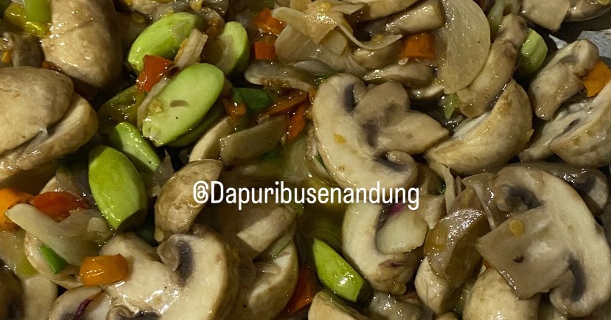 Oseng Jamur Kancing Pete