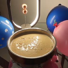 A picture of Caramel kheer.