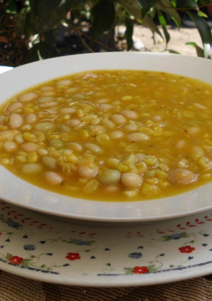 Una foto de Porotos con Pilco