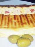 Sándwich exprés con masa batida