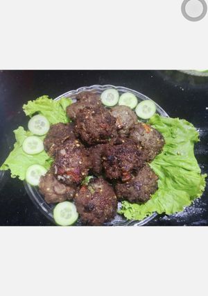 A picture of Chappli kebab.