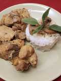 Chicken Fillets with Curry and Mushrooms