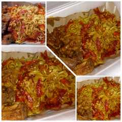 A picture of Mie tulang.