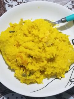 Una foto de Risotto di mare e terra