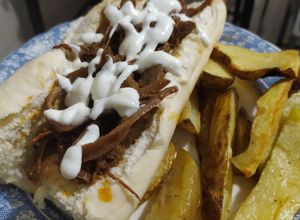 Una foto de Roast beef desmechado ❤️
