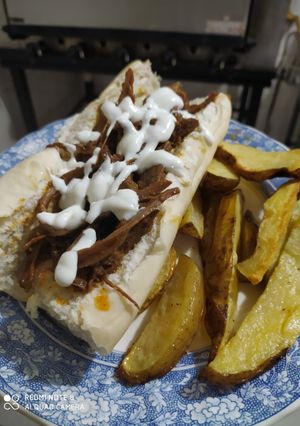 Una foto de Roast beef desmechado ❤️