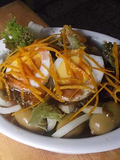 Una foto de Ensalada de naranja