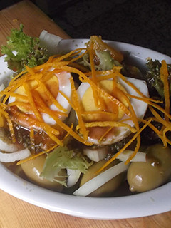 Una foto de Ensalada de naranja