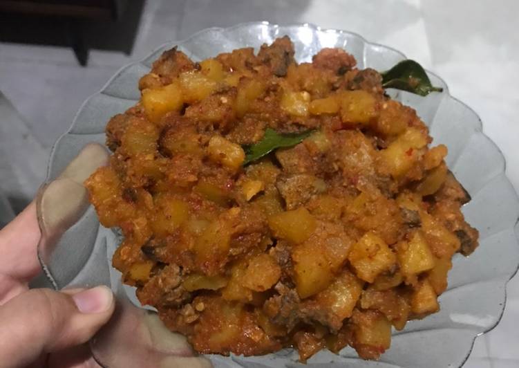 Sambel Goreng Kentang Ati