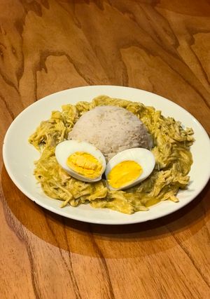 Una foto de Ají de Gallina