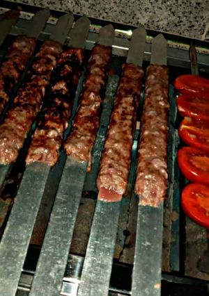 عکسی از دستور کباب کوبیده 😋😋