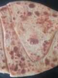 Shankh/ conch shaped layered paratha