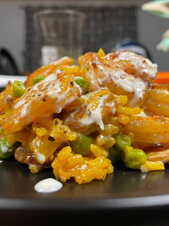 A picture of Shrimp & Chorizo Paella.