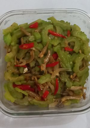 Foto resep Tumis pare teri
