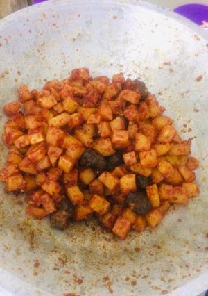 Foto resep Sambel goreng kentang