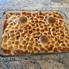 A picture of Classic Candied Sweet Potatoes for Thanksgiving.