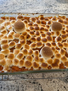 A picture of Classic Candied Sweet Potatoes for Thanksgiving.