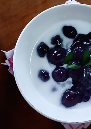 Foto resep 24. BUBUR CANDIL / BIJI SALAK UBI UNGU