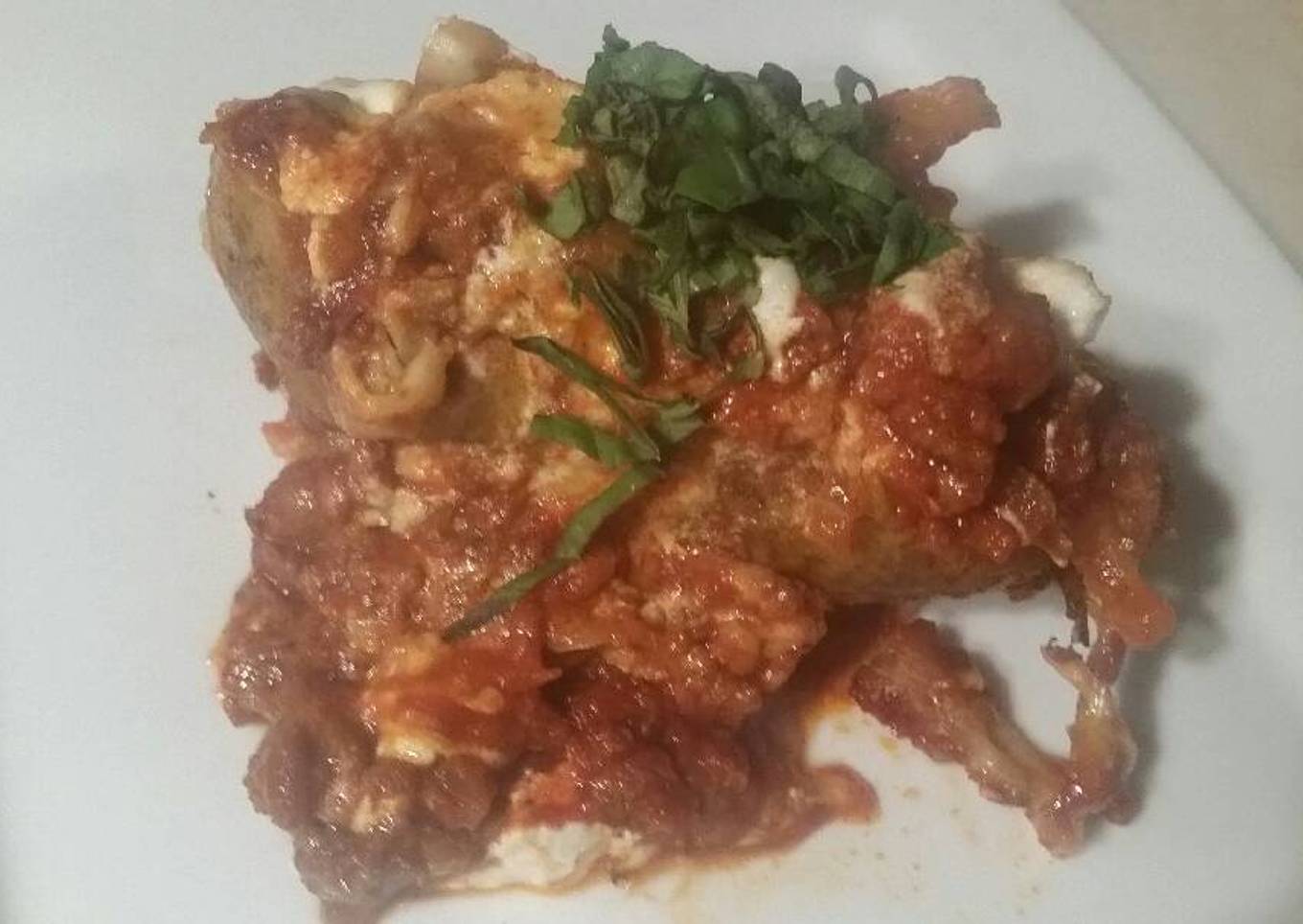 Smothered Baked Potatoes