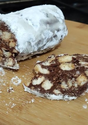 Una foto de Salchichón de Chocolate