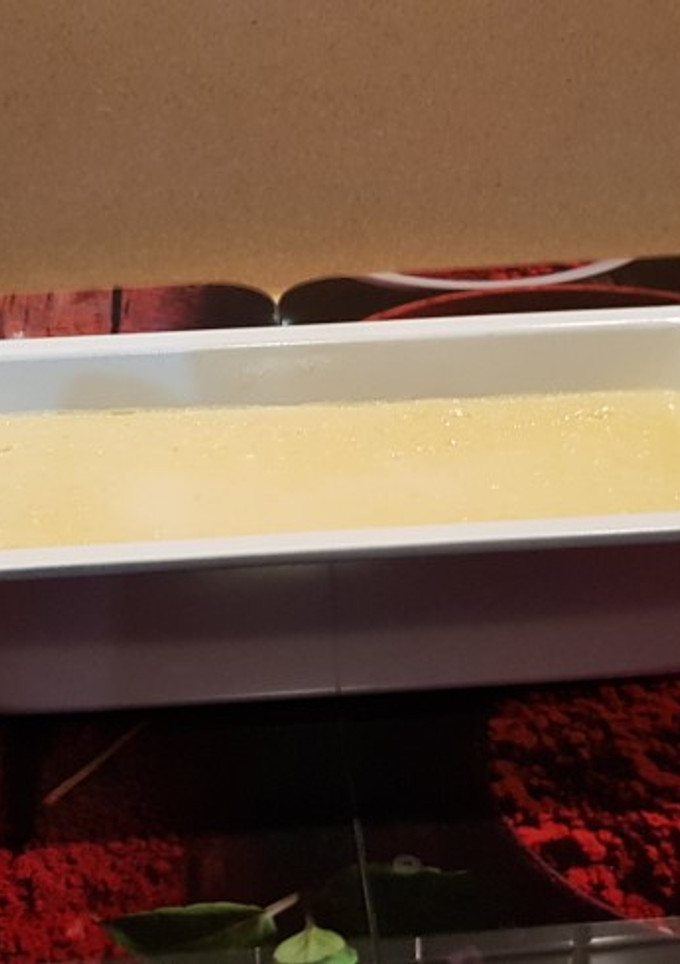 Una foto de Flan thermomix