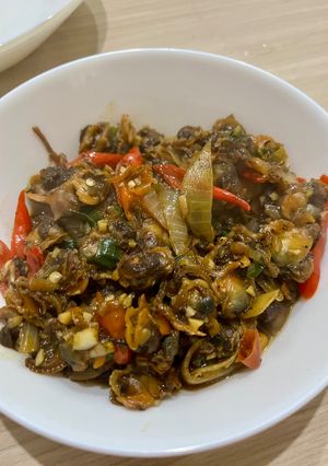 Foto resep Kerang Dara Saos Tiram Pedas