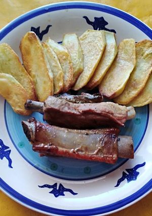 Una foto de Costilla de Cerdo en Olla De Cocción Lenta