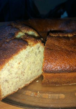 Una foto de Budín de Banana