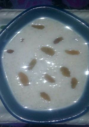A picture of Rice kheer.