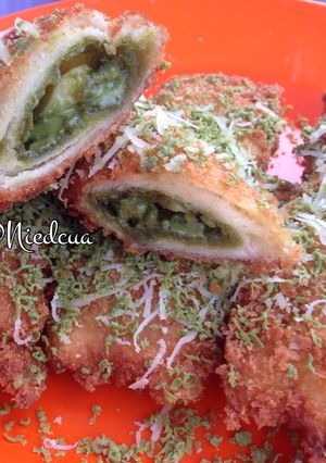 Foto resep Rollbread cheese greentea