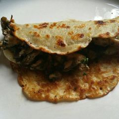 Savory Mushroom Crepes A picture of Savory Mushroom Crepes.