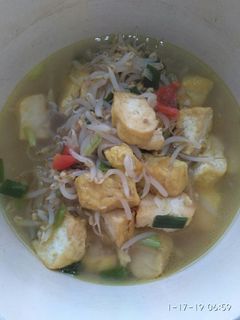 Foto resep Sayur Tahu Taoge Sederhana