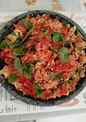 Foto resep Tempe Penyet Kemangi