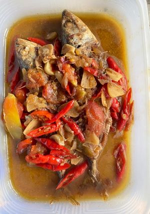 Foto resep Tumis ikan asin peda