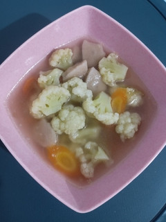 Foto resep Sup kembang kol