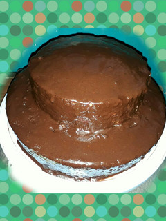 Una foto de Pastel de chocolate