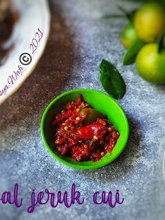 Foto resep Sambal jeruk cui