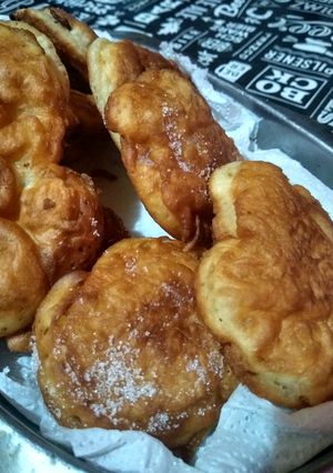 Una foto de Buñuelos de manzana