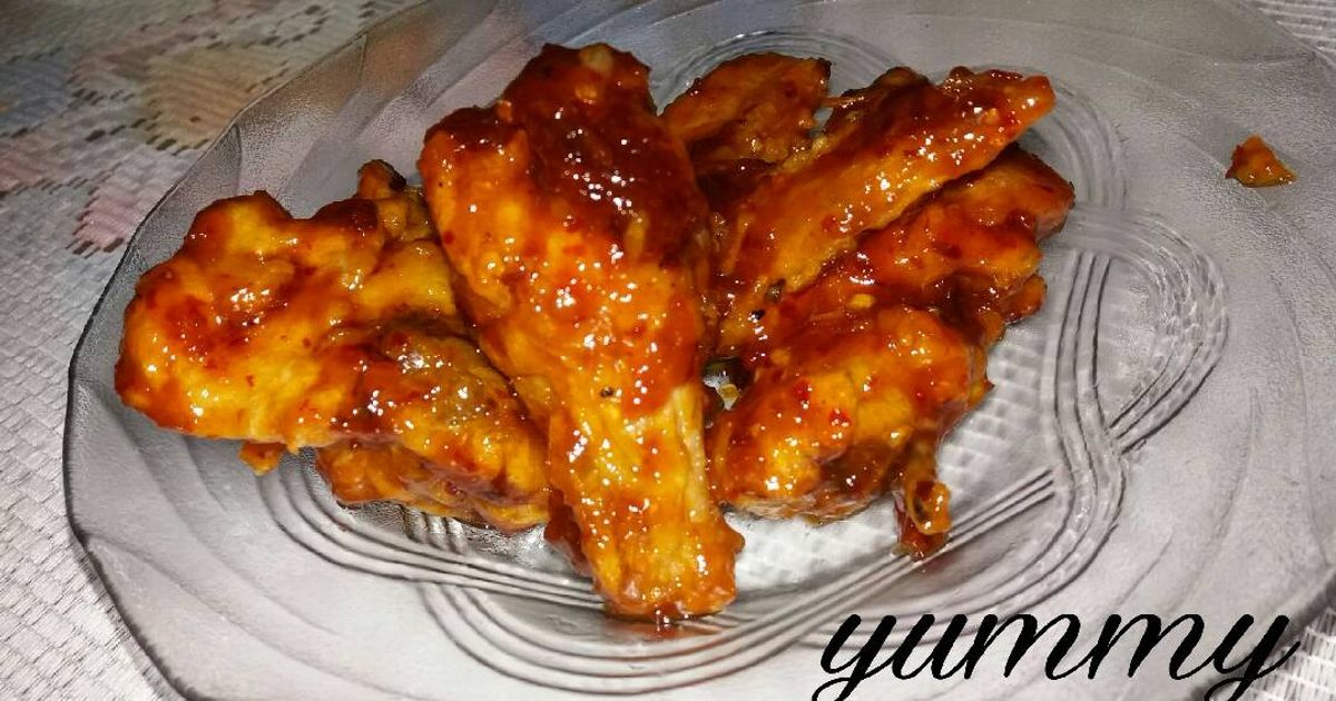 Resep Richeese Fire Wing Level 4 Ala Rumahan 🍽 oleh Yunita Kurniasari