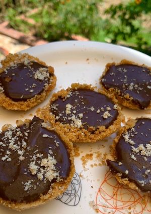 A picture of Chocolate tart.